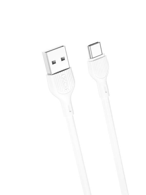 Кабель XO NB200 USB-A USB-C Білий