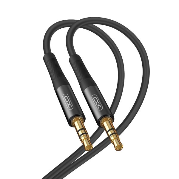 Кабель XO NB-R175A Кабель 3.5mm*3.5mm NB-R175A 1m Чорний