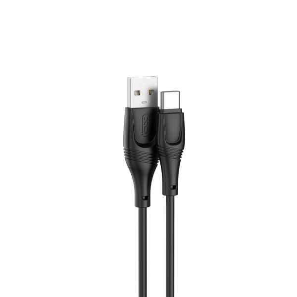 Кабель XO NB238 USB-A USB-C Чорний