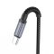 Кабель XO NB215 USB-A USB-C Чорний
