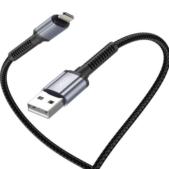 Кабель XO NB215 USB-A Lightning Чорний