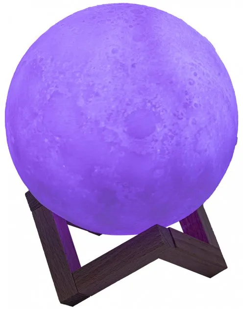 Настільний світильник Altalusse 3D RGB Magic Moon Lamp Contro Touch l 20cм