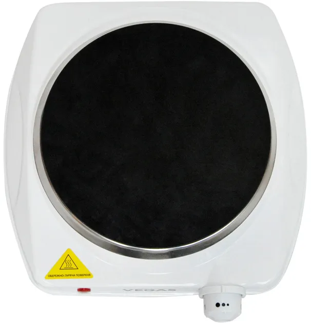 Електроплита керамічна одноконфорочна VEGAS VEC-1100W