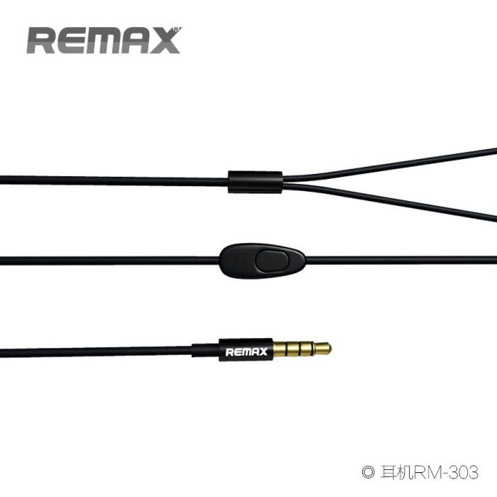 Навушники дротові 3.5 mm REMAX RM-303