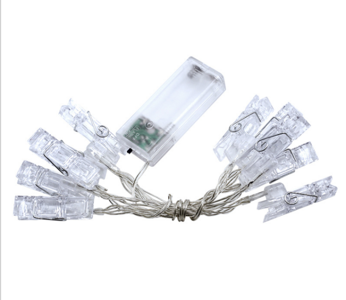 Декоративна гірлянда Altalusse INL-2704B-10 Теплий 10LED, 1,5м, 1 режим, 2*AA + 12 батарейок
