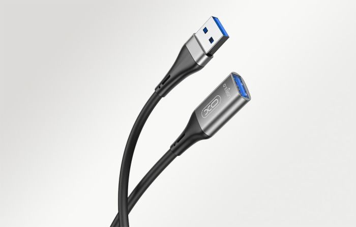 Кабель XO NB220 USB-A USB-A Чорний