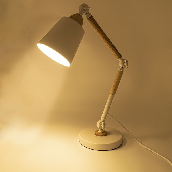 Настільна лампа Altalusse INL-5049T-01 White/Natural