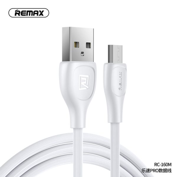 Кабель Remax RC-160 USB-A USB-B-Micro Білий