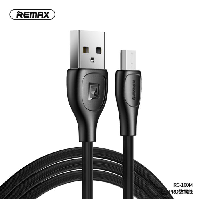 Кабель Remax RC-160 USB-A USB-B-Micro Чорний