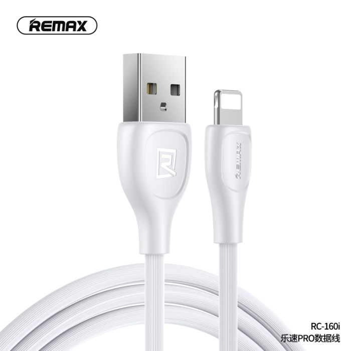 Кабель Remax RC-160i USB-A Lightning Білий