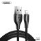 Кабель Remax RC-160i USB-A Lightning Чорний
