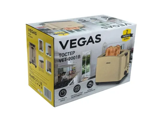 Тостер VEGAS VET-2001B