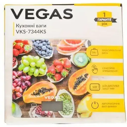 Ваги кухонні VEGAS VKS-7344KS
