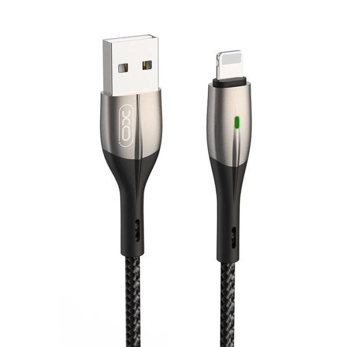 Кабель XO NB221 USB-A Lightning Чорний (набір 16 шт.)