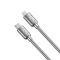 Кабель XO NB-Q217A USB-C Lightning Сріблястий