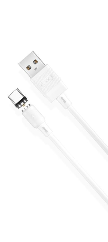 Кабель XO NB187 USB-A USB-C Білий