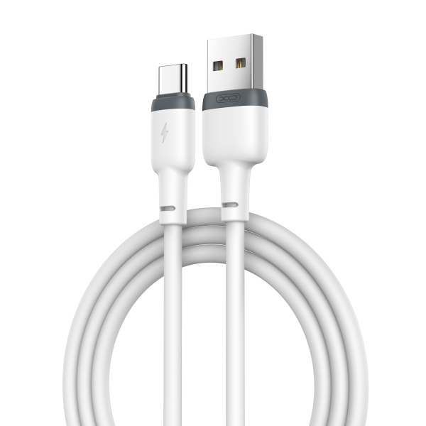 Кабель XO NB208 USB-A USB-C Білий