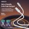 Кабель Remax RC-C008 USB-A USB-C Білий